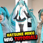 How to Style a Hatsune Miku Cosplay Wig Helmet: Guide Inspired by @cegancosplay