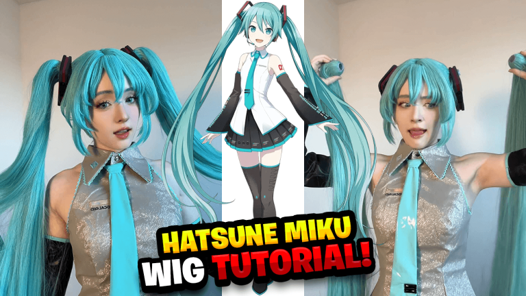 How to Style a Hatsune Miku Cosplay Wig
